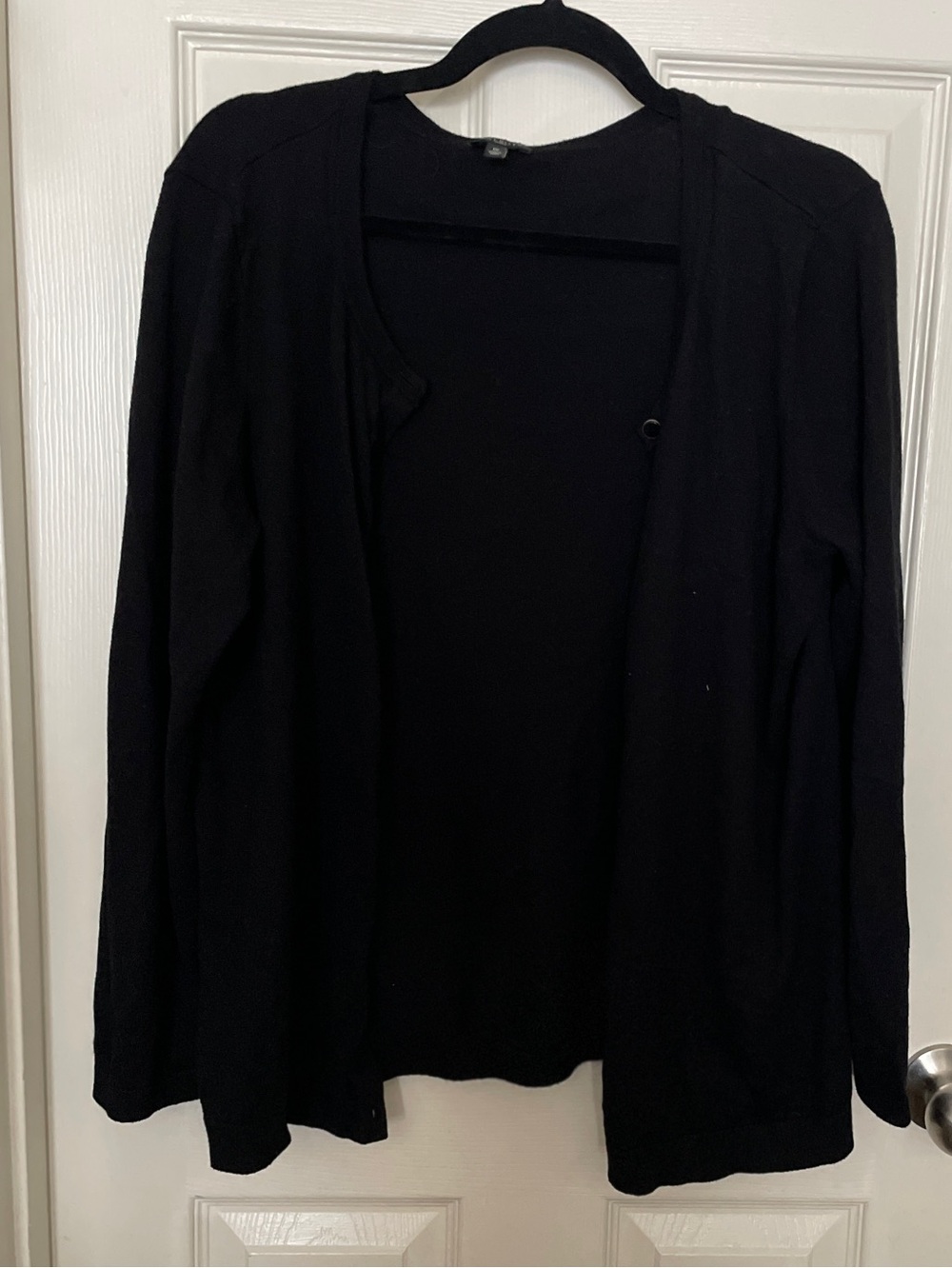 Talbots Woman Black Cardigan